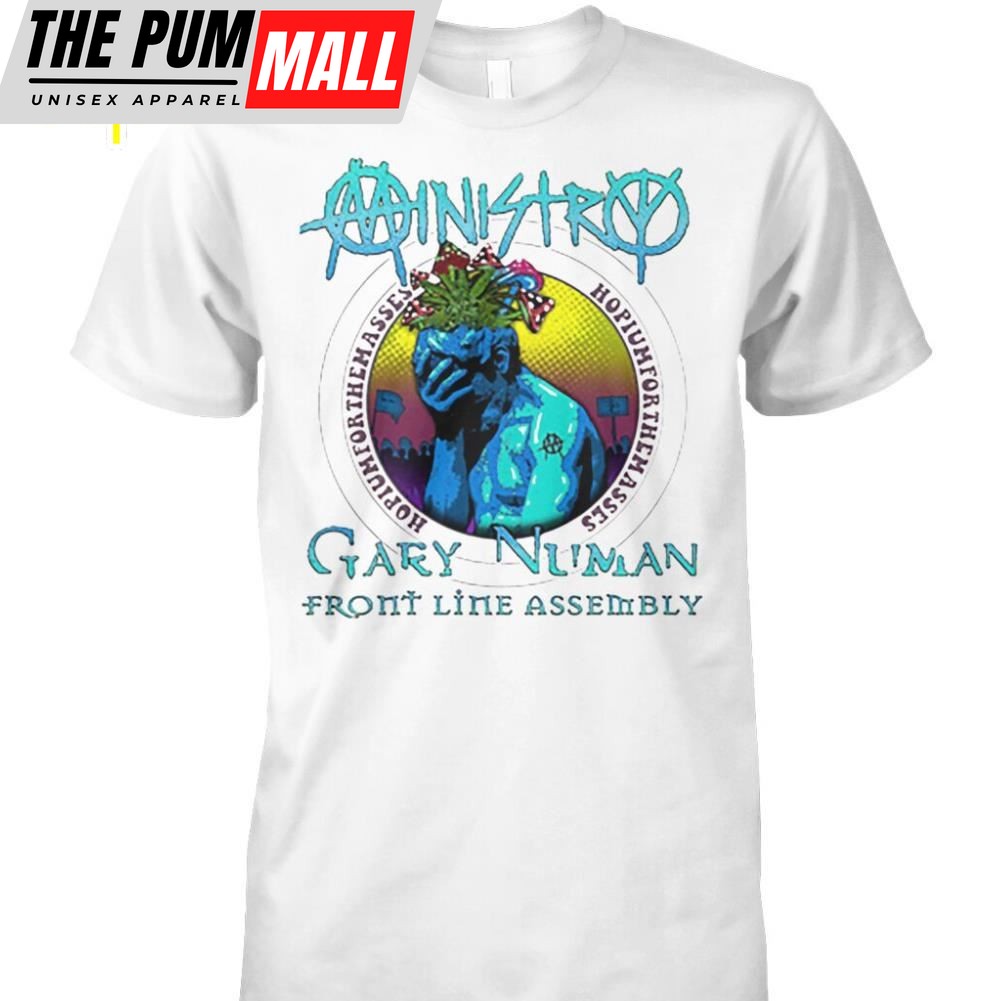 Ministry With Gary Numan and Front Line Assembly Spring Tour 2025 Shirt