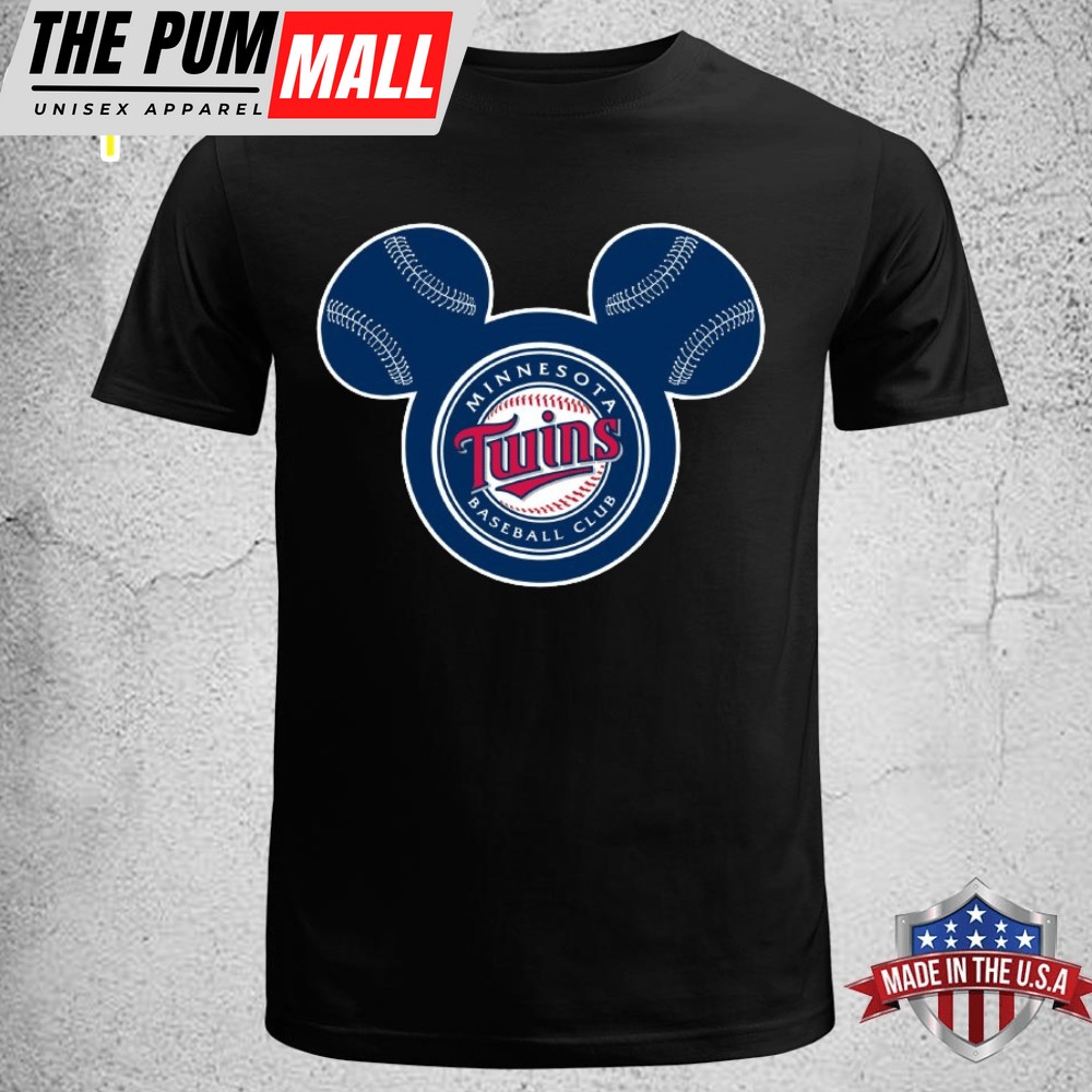 Minnesota Twins Baseball Mickey Mouse Disney T-shirt