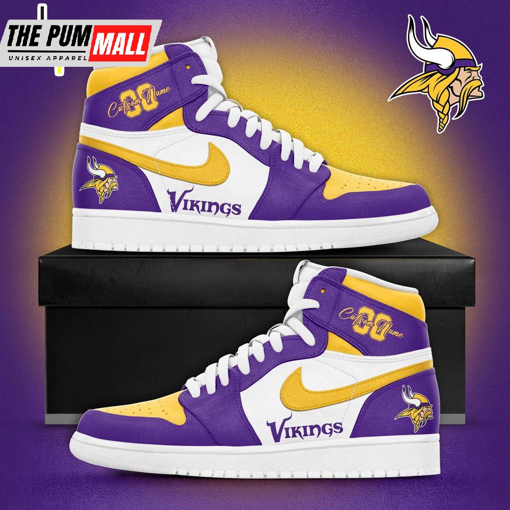 Minnesota Vikings 2024 Air Jd1 Shoes