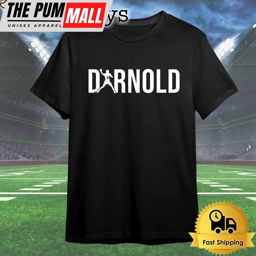 Minnesota Vikings Air Sam Darnold 14 Football T Shirt