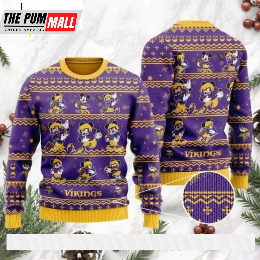Minnesota Vikings Christmas Sweater
