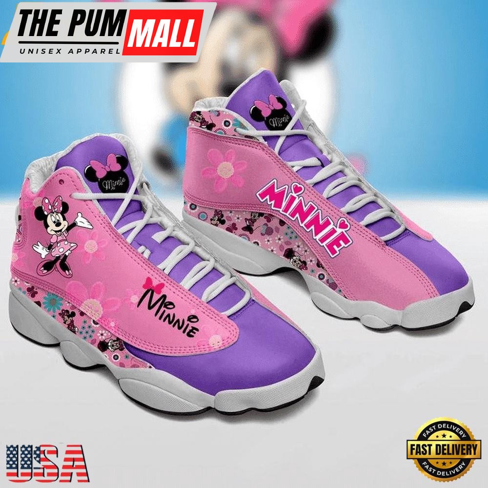 Minnie Mouse Disney Cartoom Jd13 Sneaker Shoes