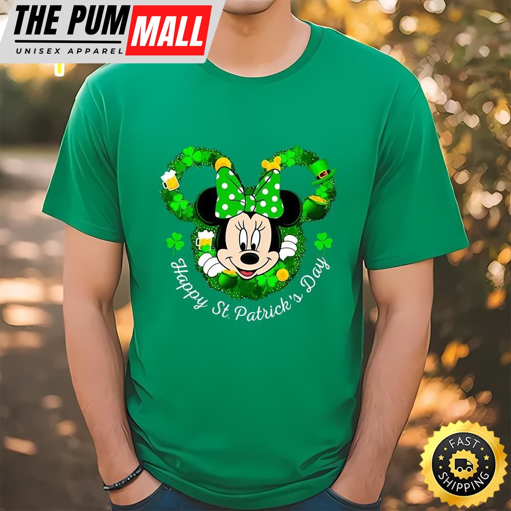 Minnie Mouse Happy St Patricks Day Shirt