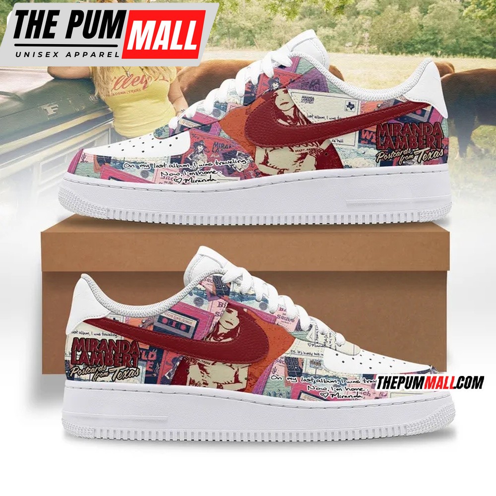 Miranda Lambert Postcards From Texas Air Force 1 Shoes Sneaker