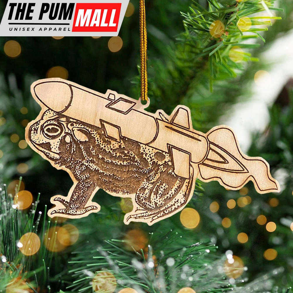 Missile Toad Ornament Missile Toad Meme Christmas Decorations 2023 Limited Edition