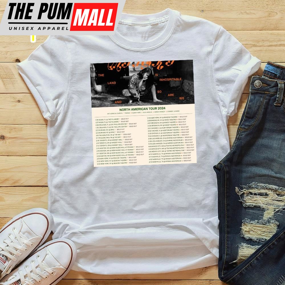 Mitski 2025 North American Tour Poster Unisex T-Shirt