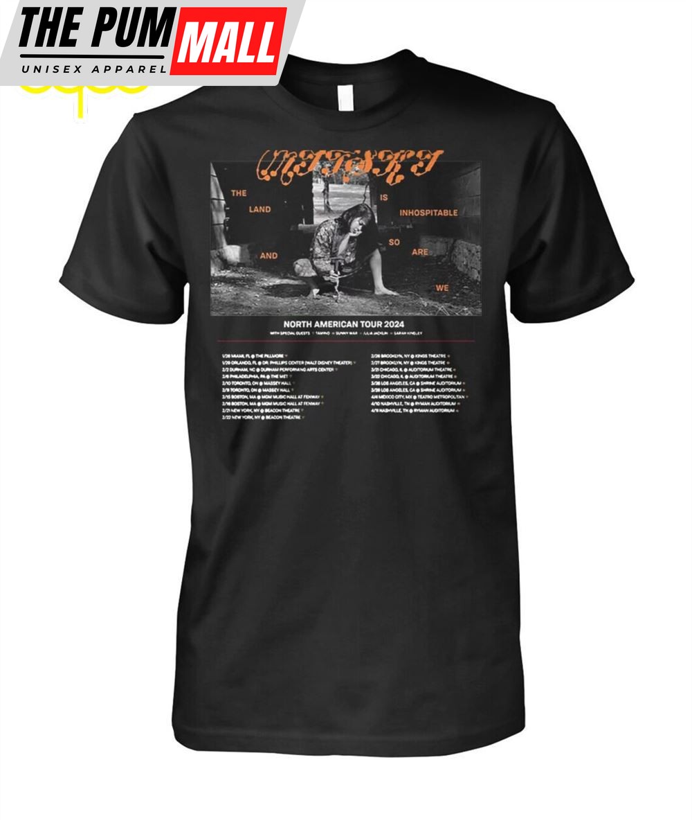 Mitski The Land Is Inhospitable And So Are We Tour 2025 Shirt