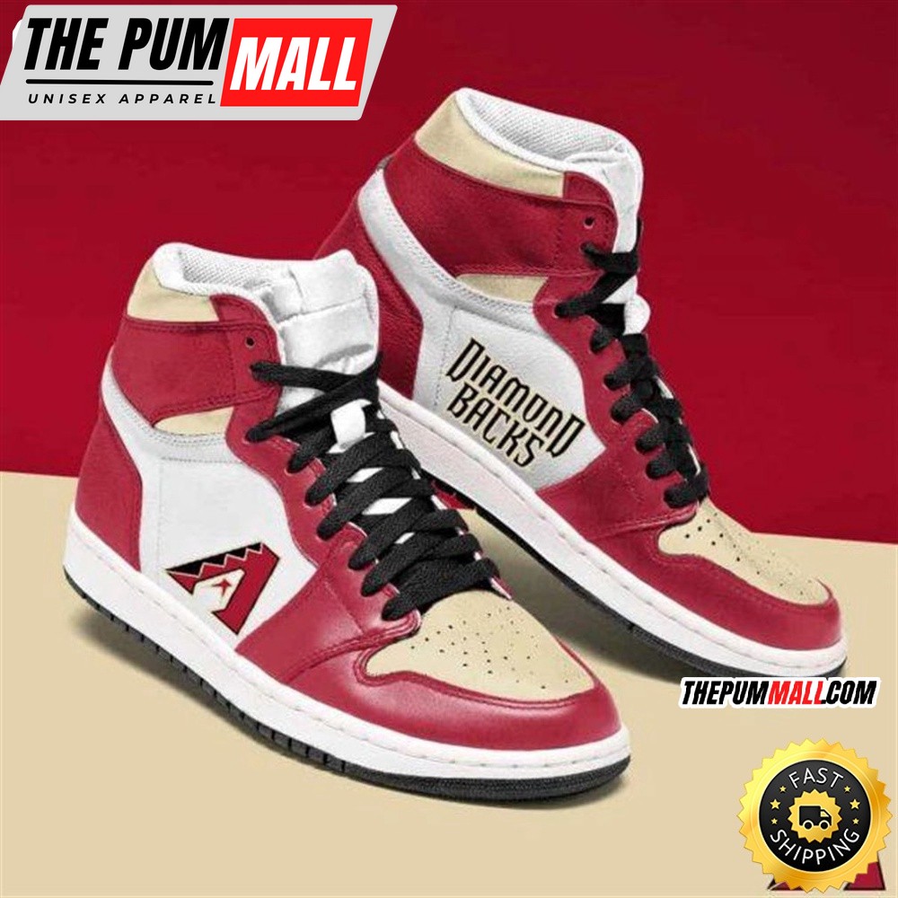 MLB Arizona Diamondbacks Air Jd 1 High Sneakers Classic Air Jd Sneakers