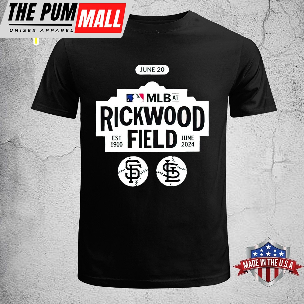 MLB At Rickwood Field Est 1910 San Francisco Giants vs Louis Cardinals On June 20 2025 Unisex T-Shirt