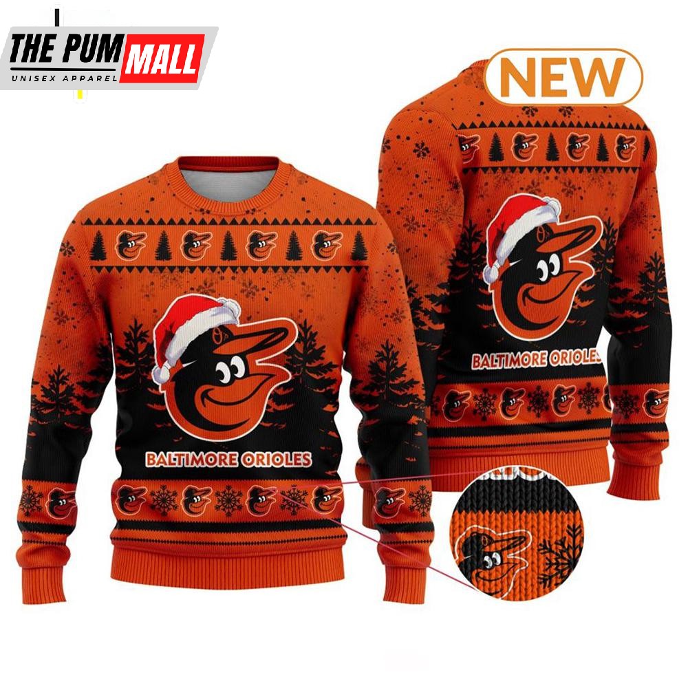 MLB Baltimore Orioles 2025 Ugly Christmas Sweater Shirt, Sweatshirt