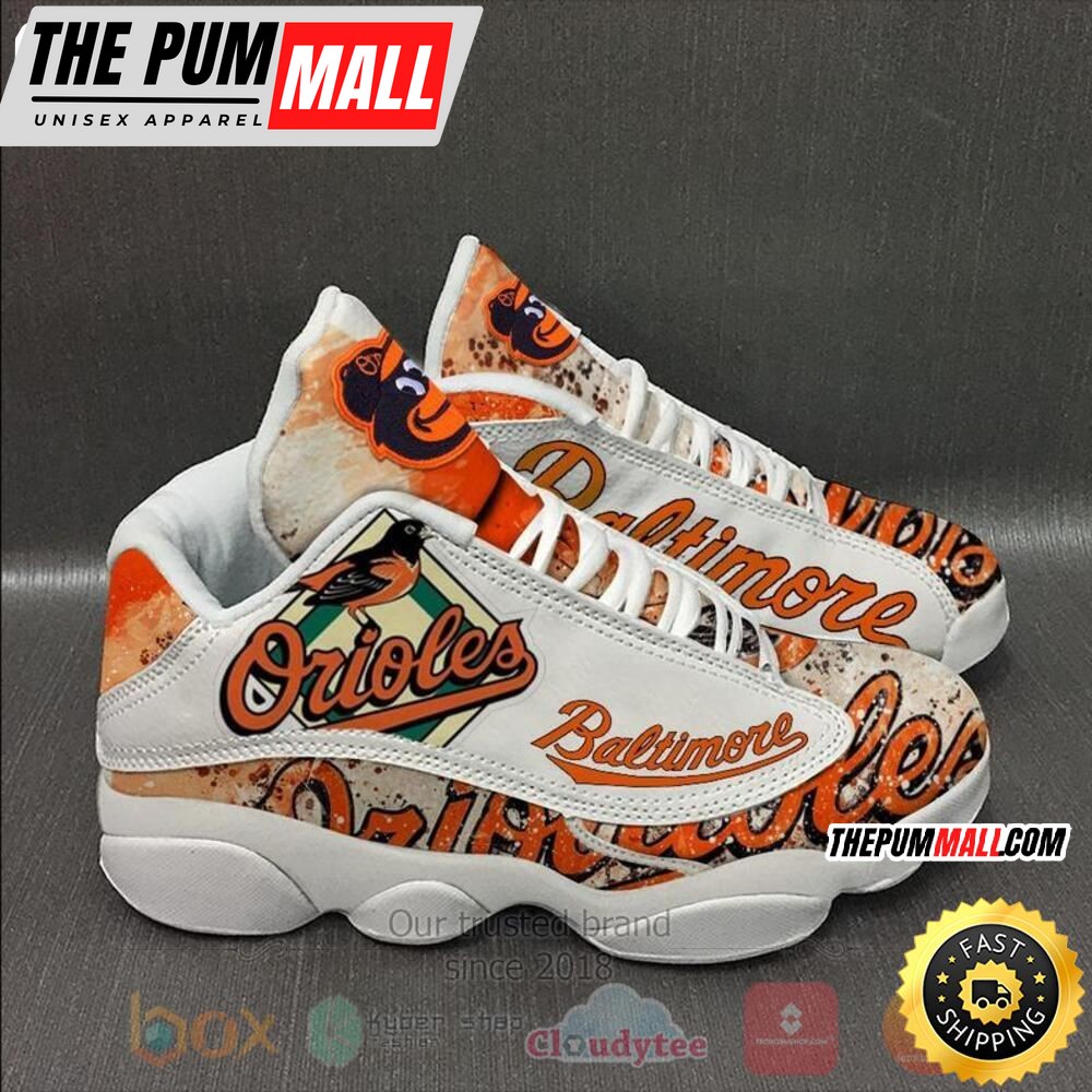 MLB Baltimore Orioles Air Jd 13 Shoes V3