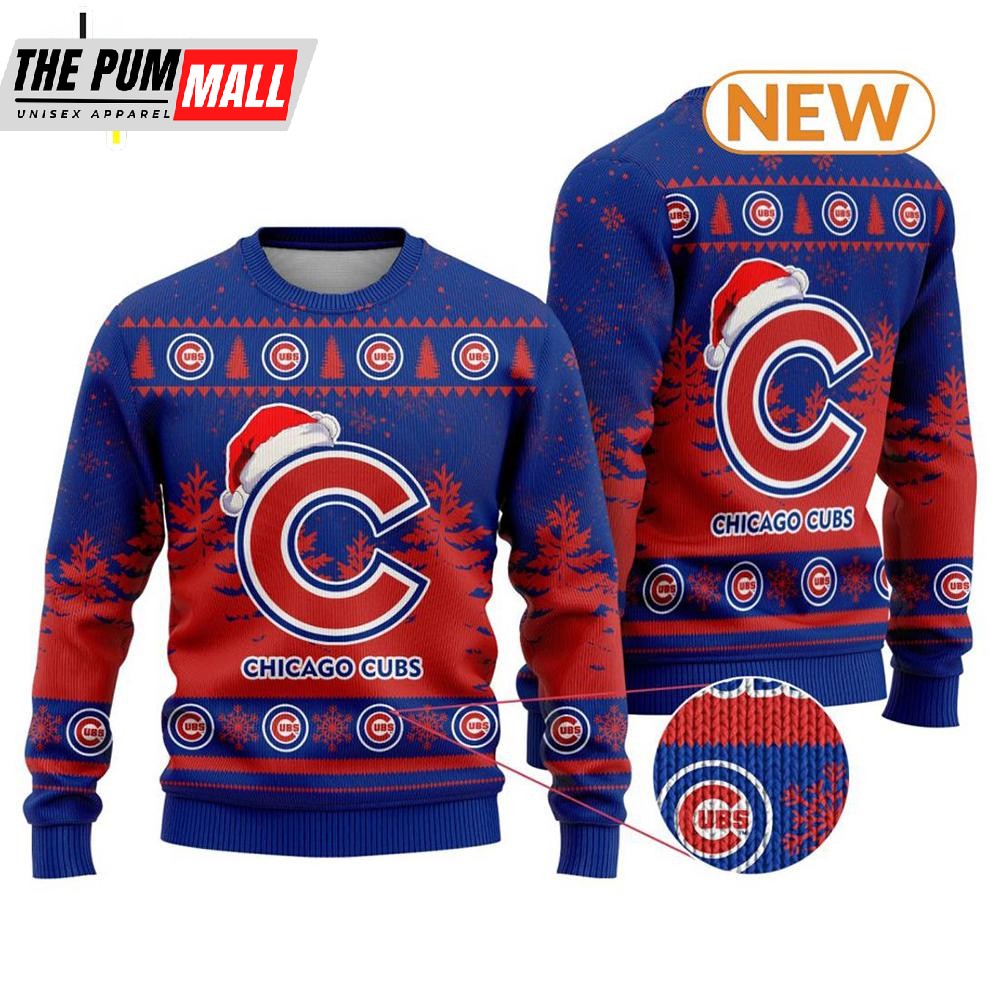 MLB Chicago Cubs 2025 Ugly Christmas Sweater Shirt, Sweatshirt