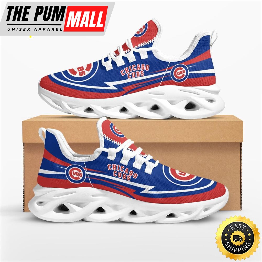 MLB Chicago Cubs Are Coming Curves Max Soul Shoes