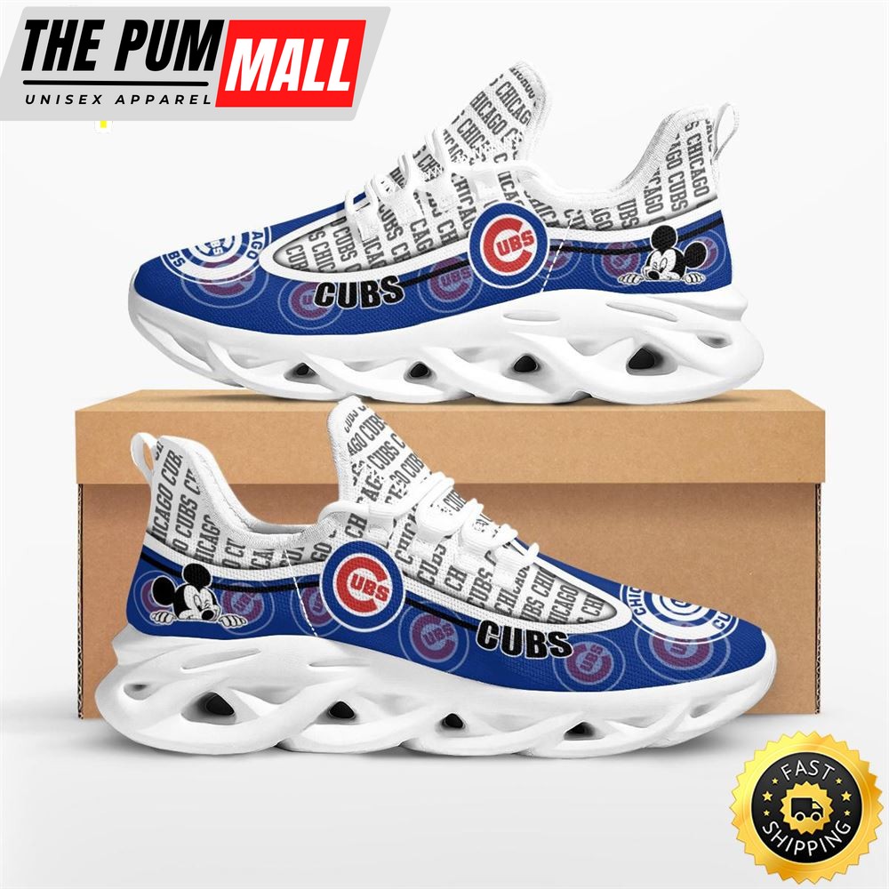 MLB Chicago Cubs Mickey Mouse Max Soul Shoes