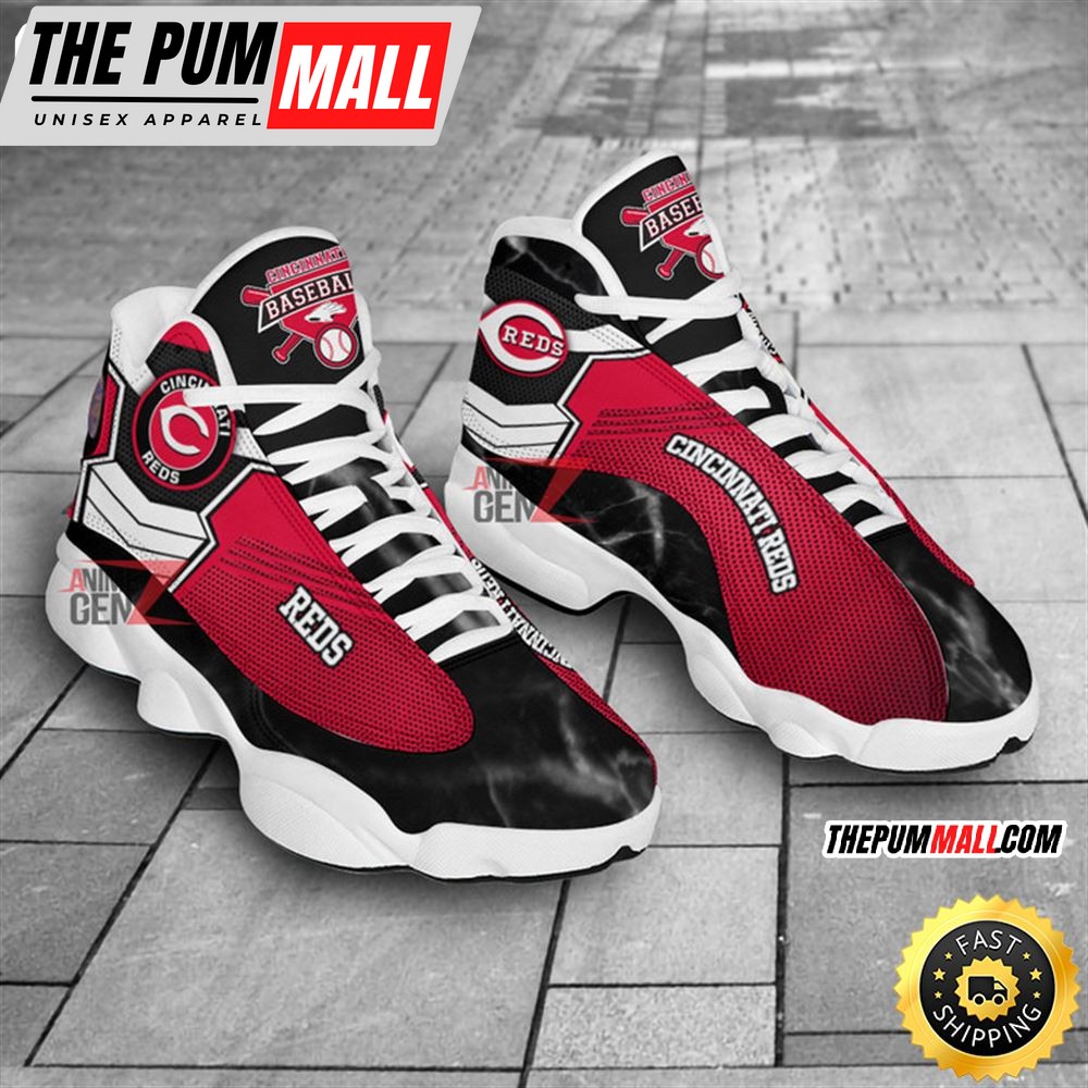 MLB Cincinnati Reds New Style Air Jd 13 Shoes