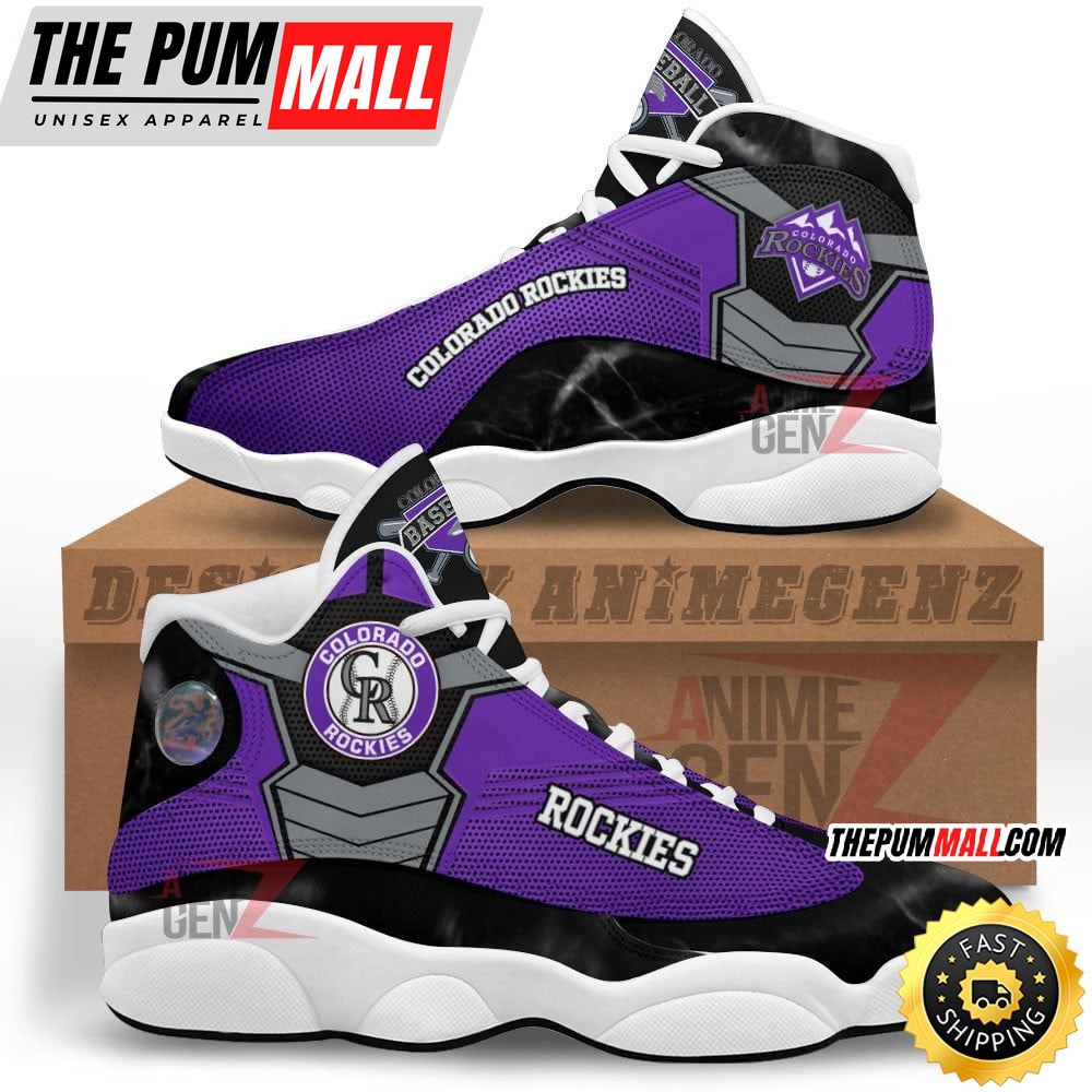 MLB Colorado Rockies Air Jd 13 Shoes