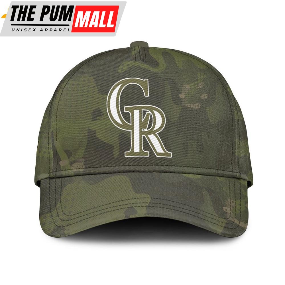 MLB Colorado Rockies Military Appreciation Month Baseball Cap