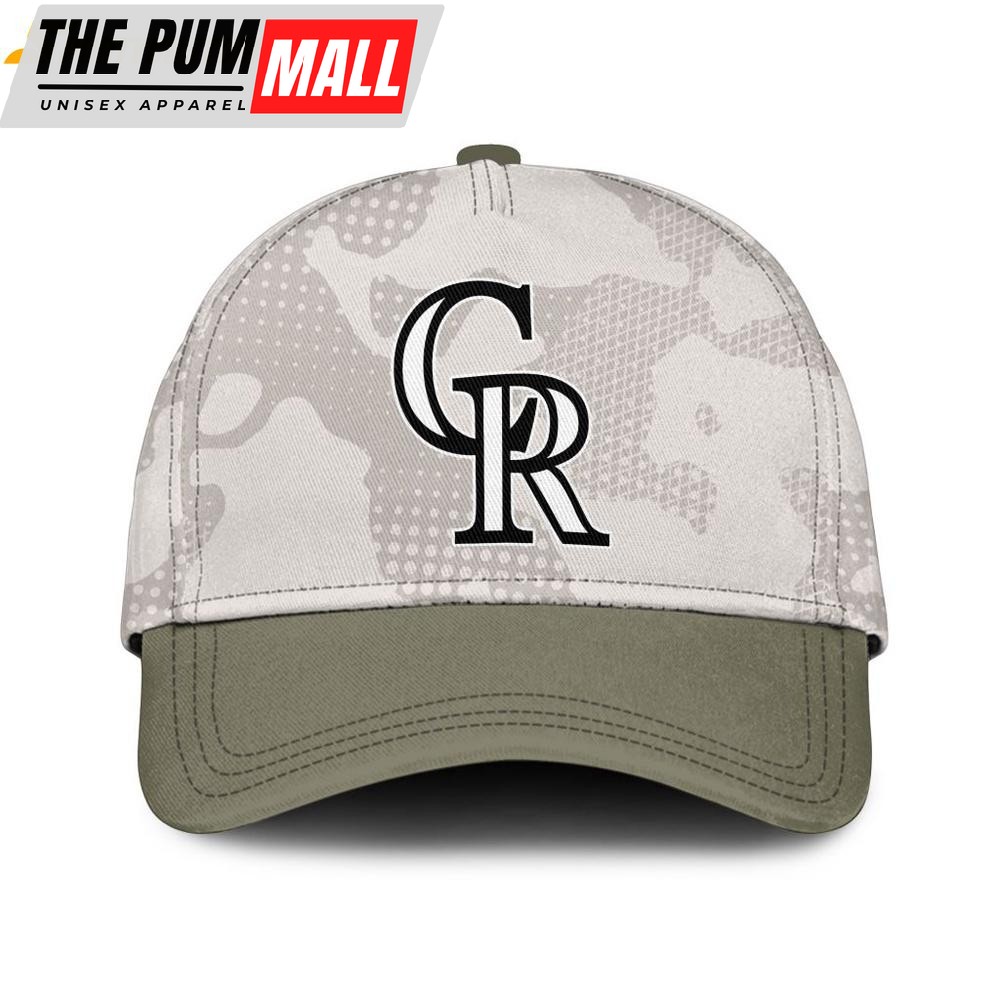 MLB Colorado Rockies Special Armed Forces Day Baseball Cap