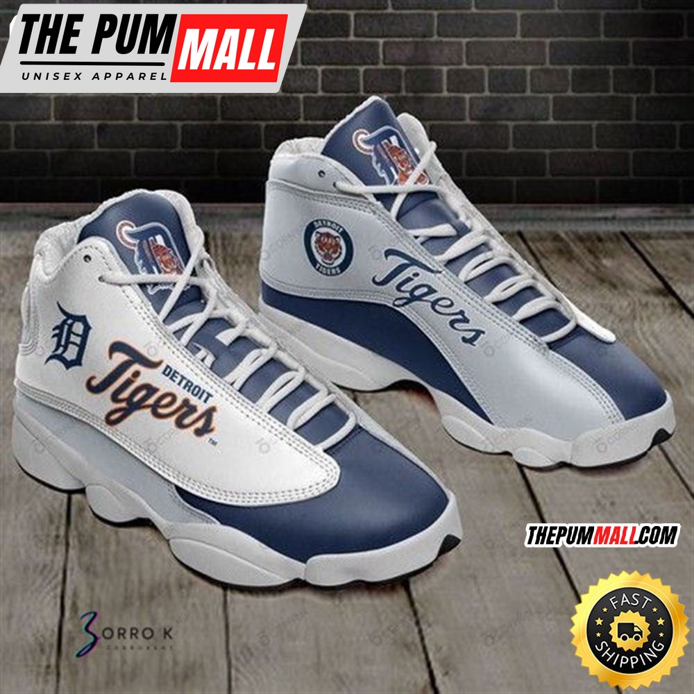 MLB Detroit Tigers Air Jd 13 Shoes V6