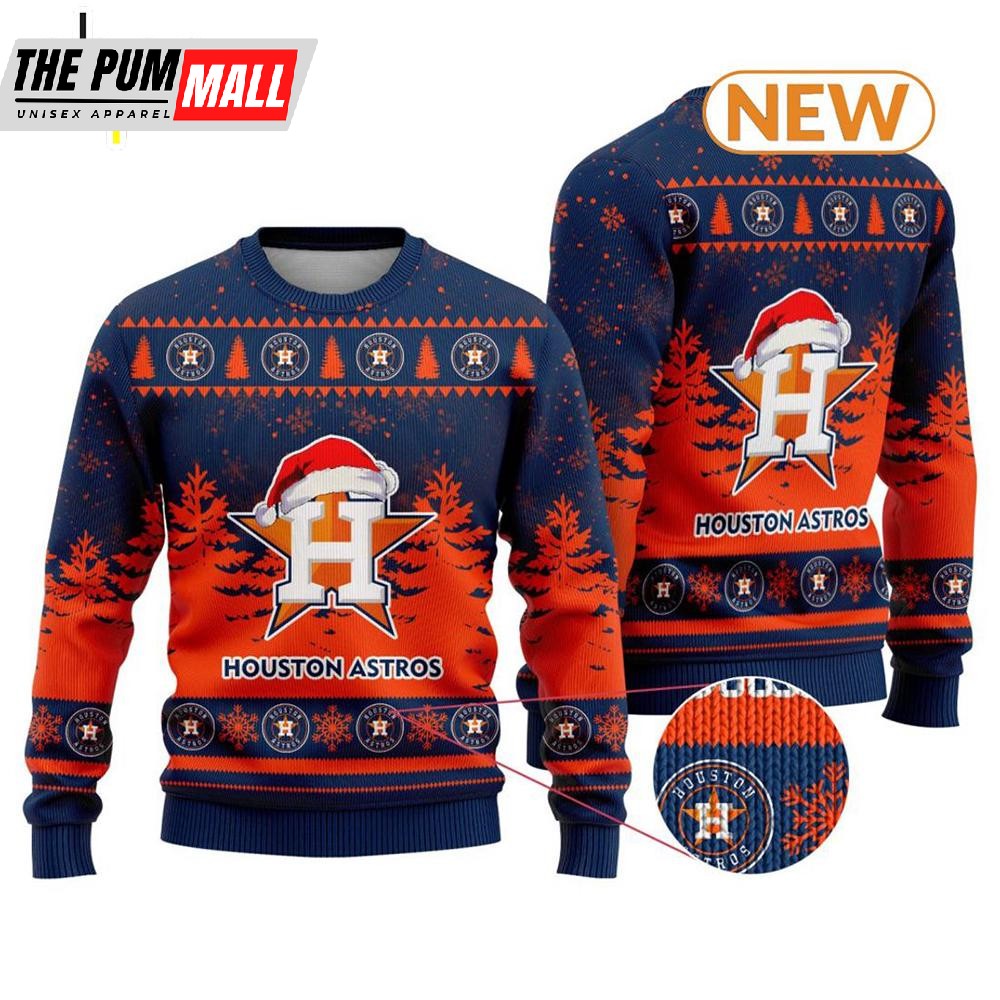 MLB Houston Astros 2025 Ugly Christmas Sweater Shirt, Sweatshirt