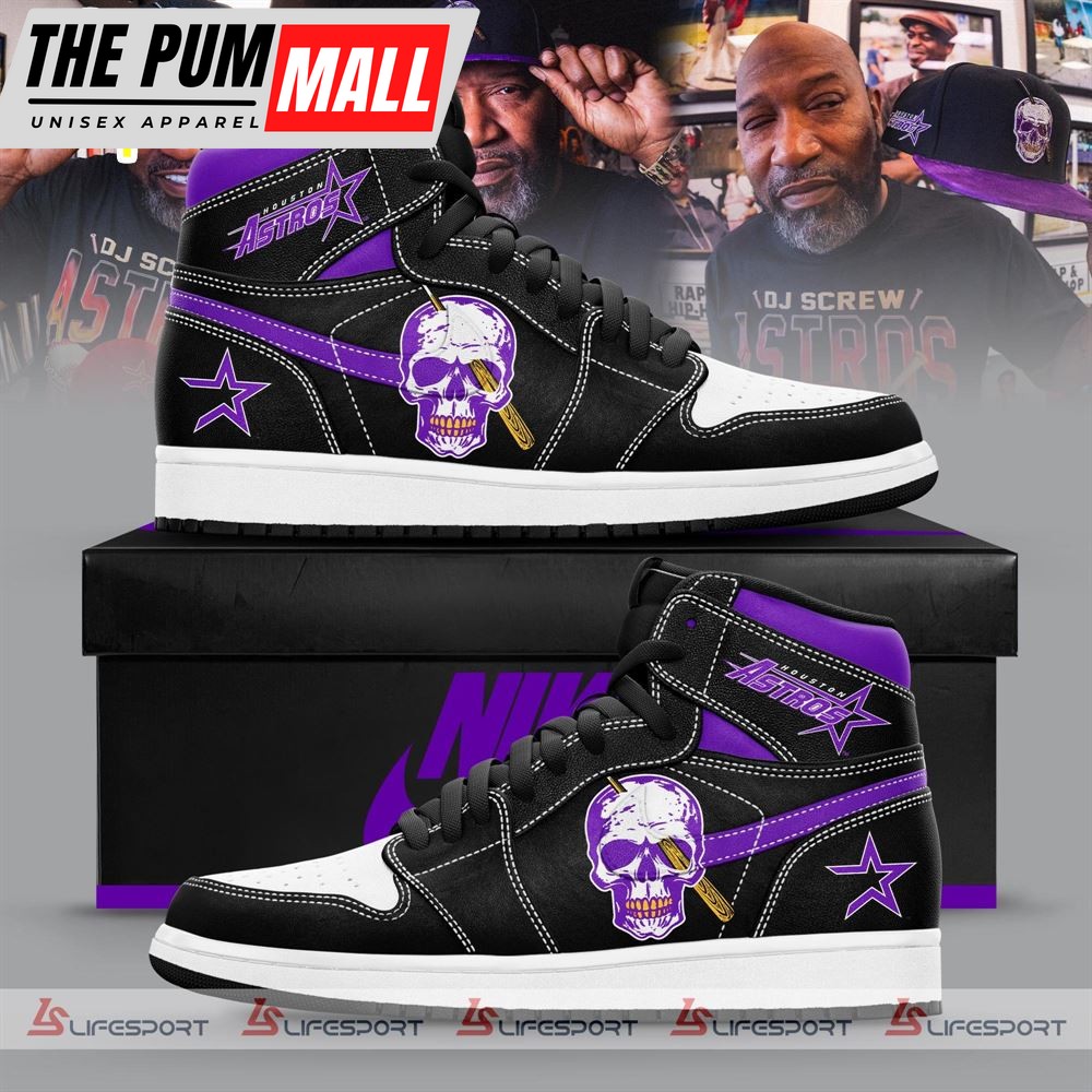 MLB Houston Astros x DJ Screw Air Jd1 Shoes
