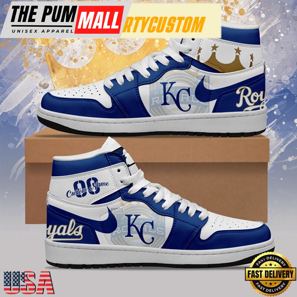 mlb-kansas-city-royals-unique-design-custom-name-air-jordan-1-shoes-running-snea-lvfami08 MLB Kansas City Royals Unique Design Custom Name Air Jordan 1 Shoes Running Sneakers , MLB Fan Gifts