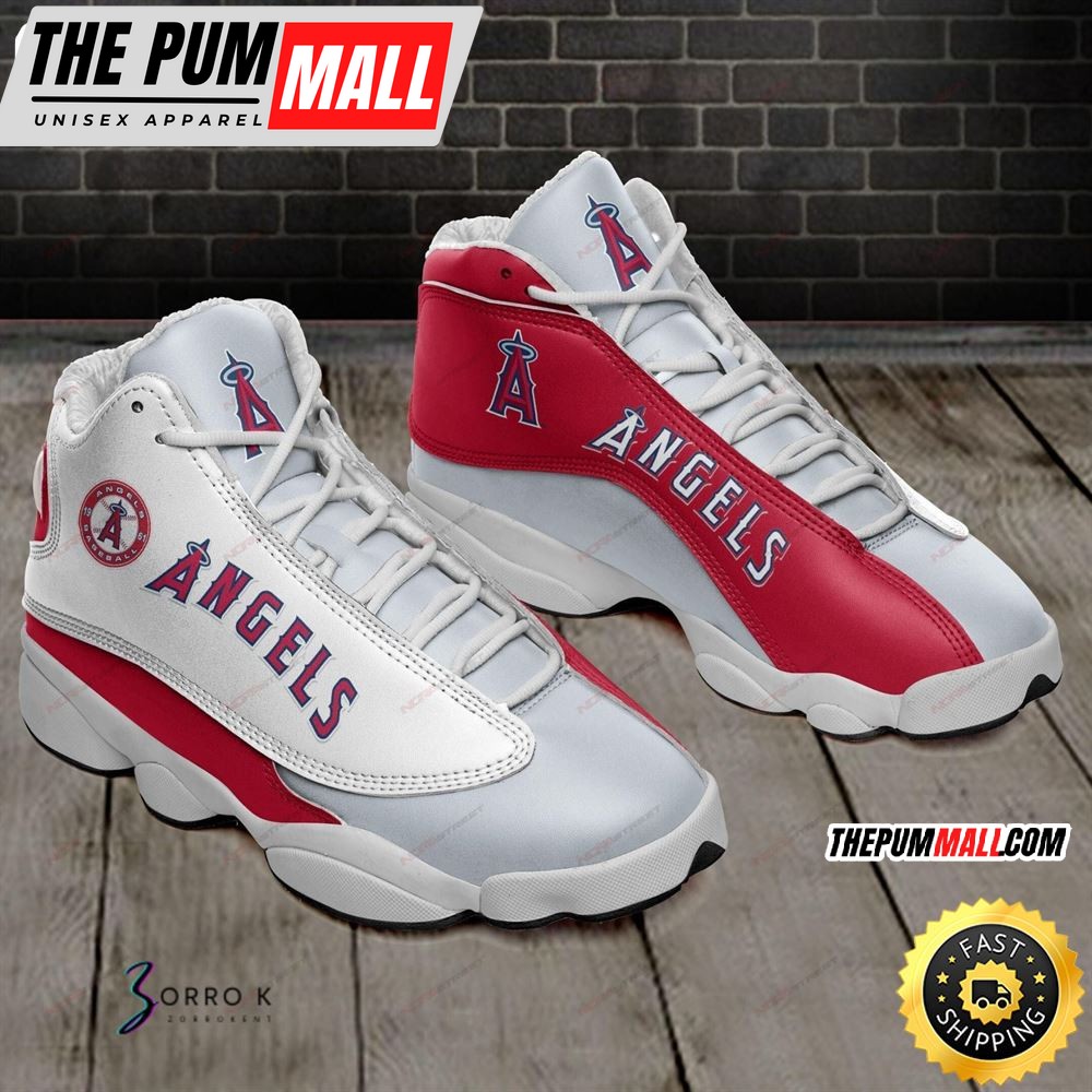 MLB Los Angeles Angels Air Jd 13 Shoes V6
