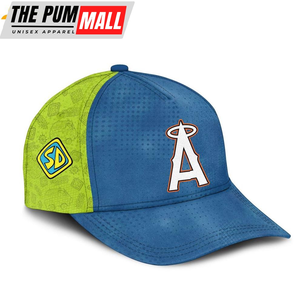 mlb-los-angeles-angels-x-scooby-doo-baseball-cap-maos15eo MLB Los Angeles Angels X Scooby-Doo Baseball Cap