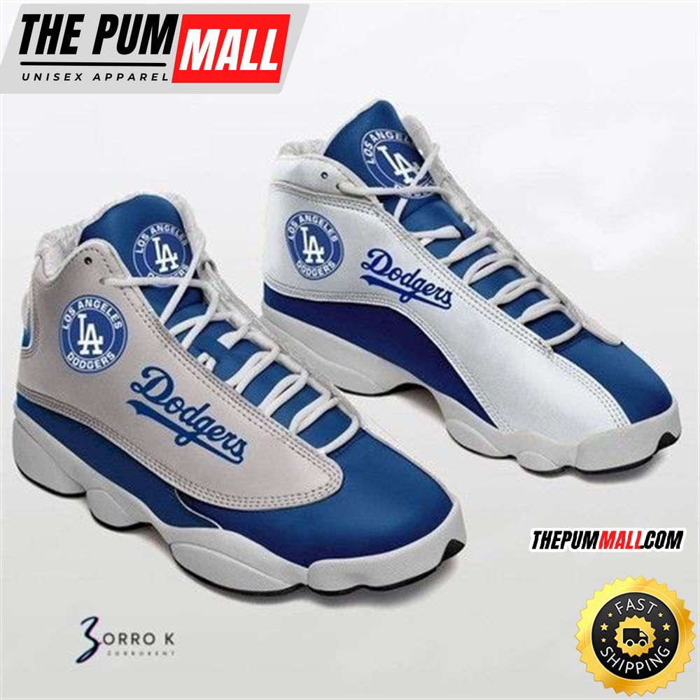 MLB Los Angeles Dodgers Air Jd 13 Shoes V9