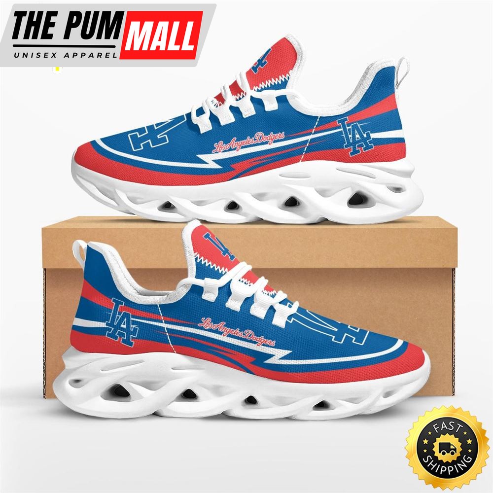 MLB Los Angeles Dodgers Are Coming Curves Max Soul Shoes