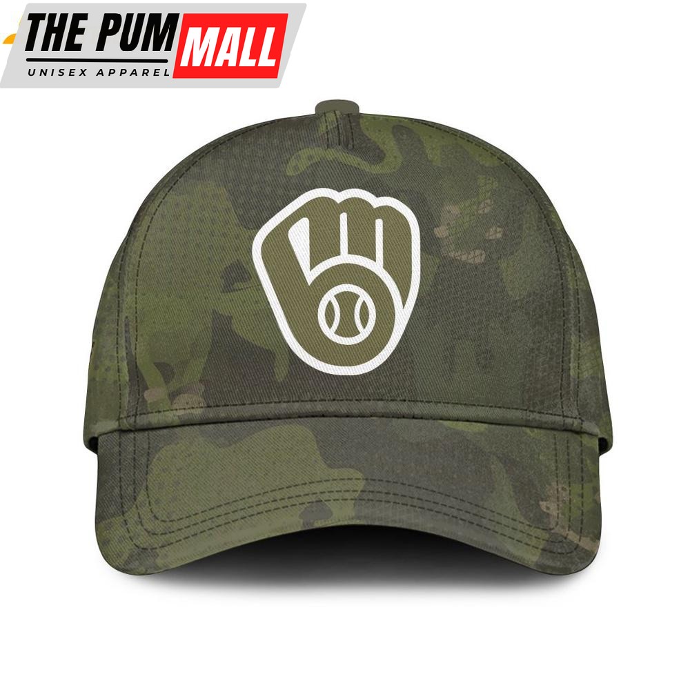 MLB Milwaukee Brewers Military Appreciation Month Baseball Cap