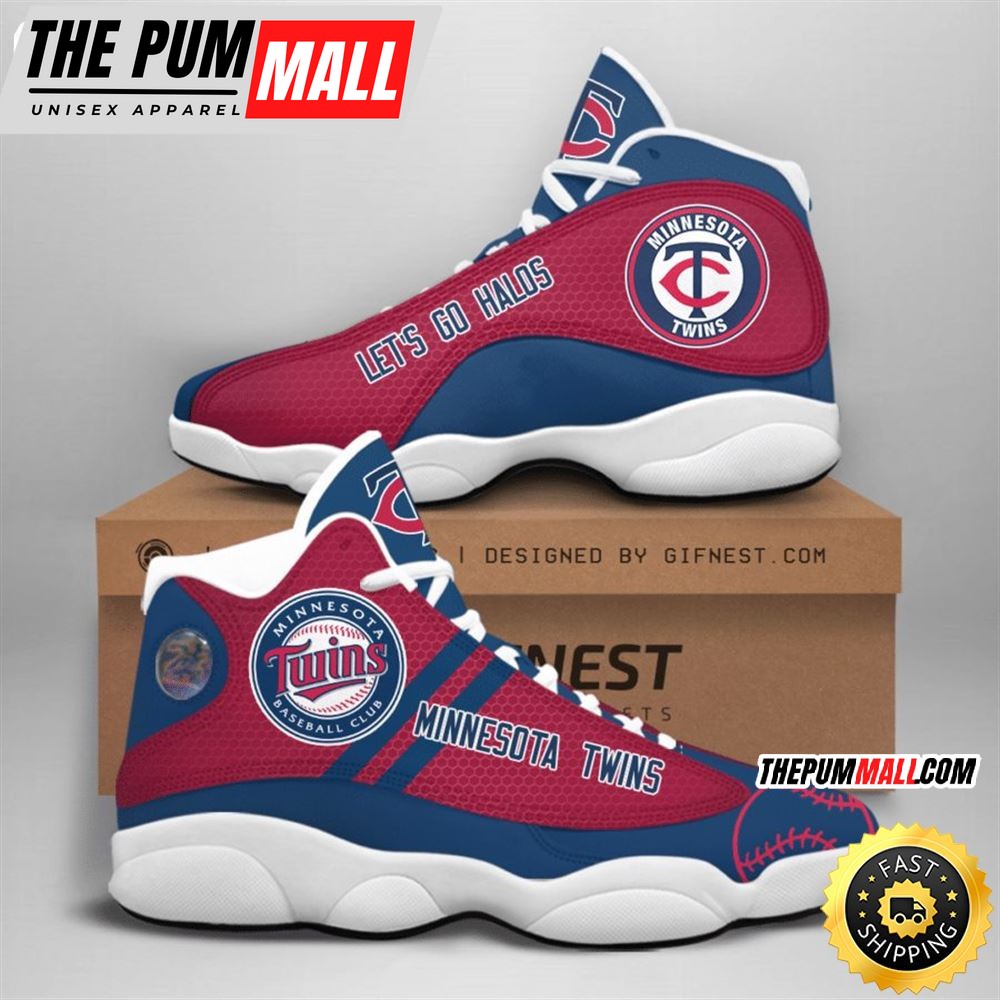 MLB Minnesota Twins Air Jd 13 Shoes V4