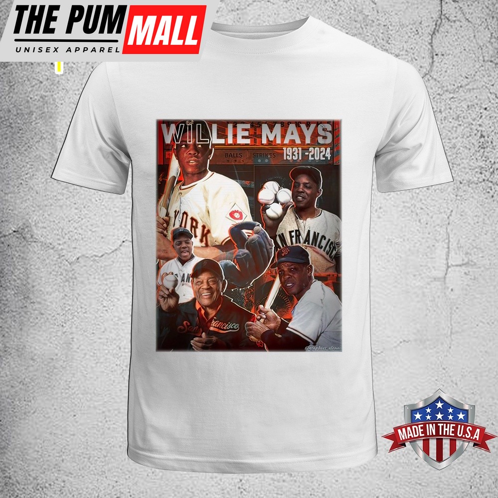 MLB Missed Legend Willie Mays 1931- 2025 Unisex T-Shirt