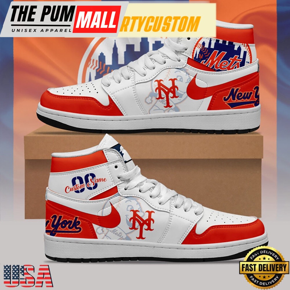 mlb-new-york-mets-unique-design-custom-name-air-jordan-1-shoes-running-sneakers-oxoluyjf MLB New York Mets Unique Design Custom Name Air Jordan 1 Shoes Running Sneakers , MLB Fan Gifts
