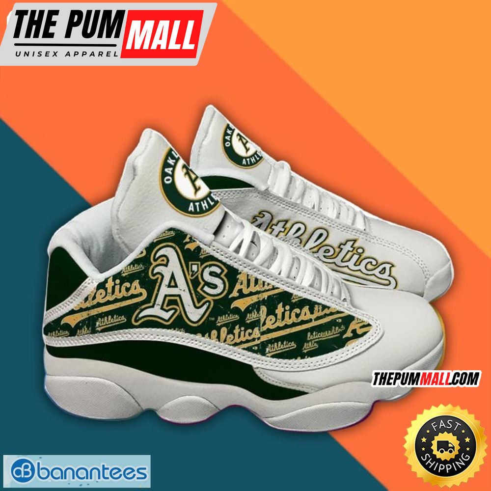 MLB Oakland Athletics Air Jd 13 Shoes V4