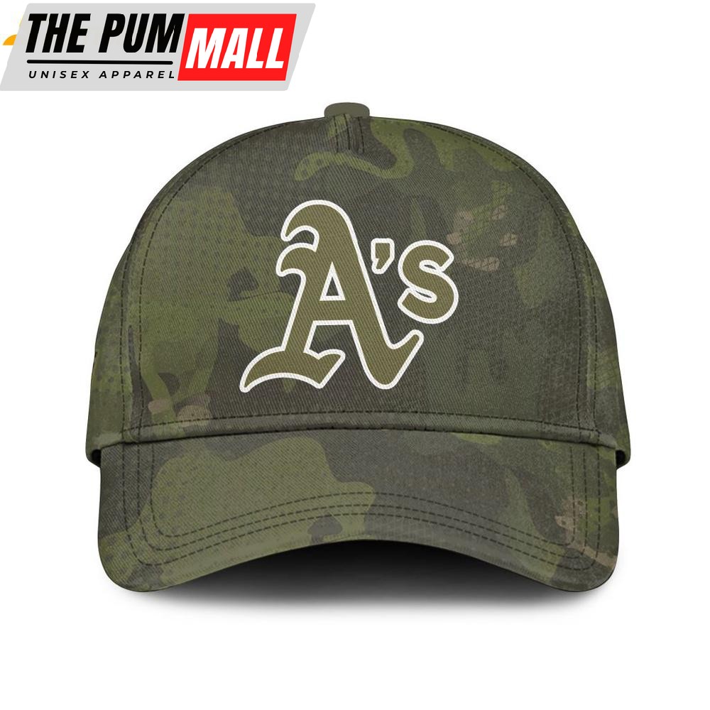 MLB Oakland Athletics Military Appreciation Month Baseball Cap