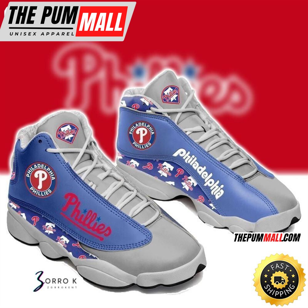 MLB Philadelphia Phillies Air Jd 13 Shoes V1