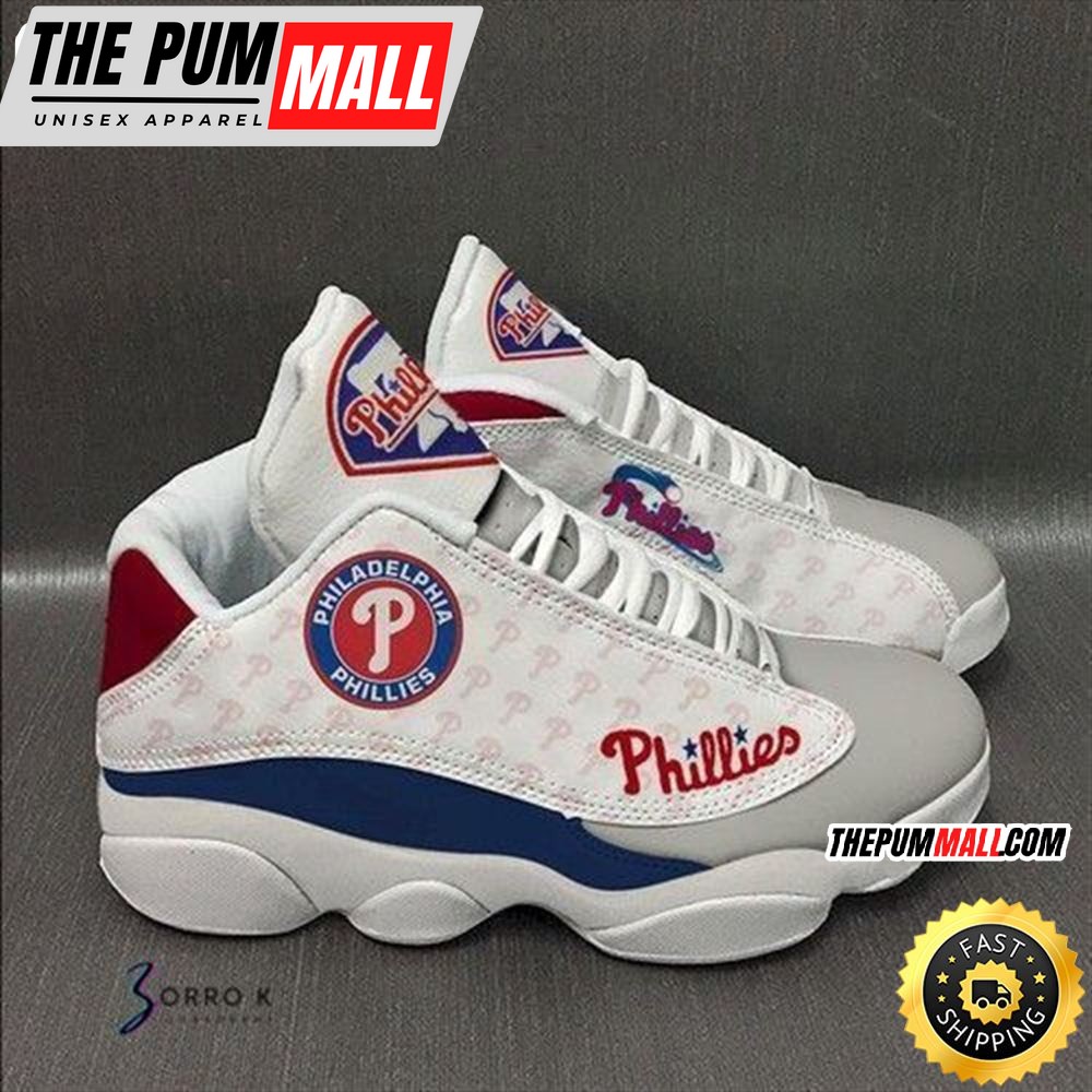 MLB Philadelphia Phillies Air Jd 13 Shoes V2