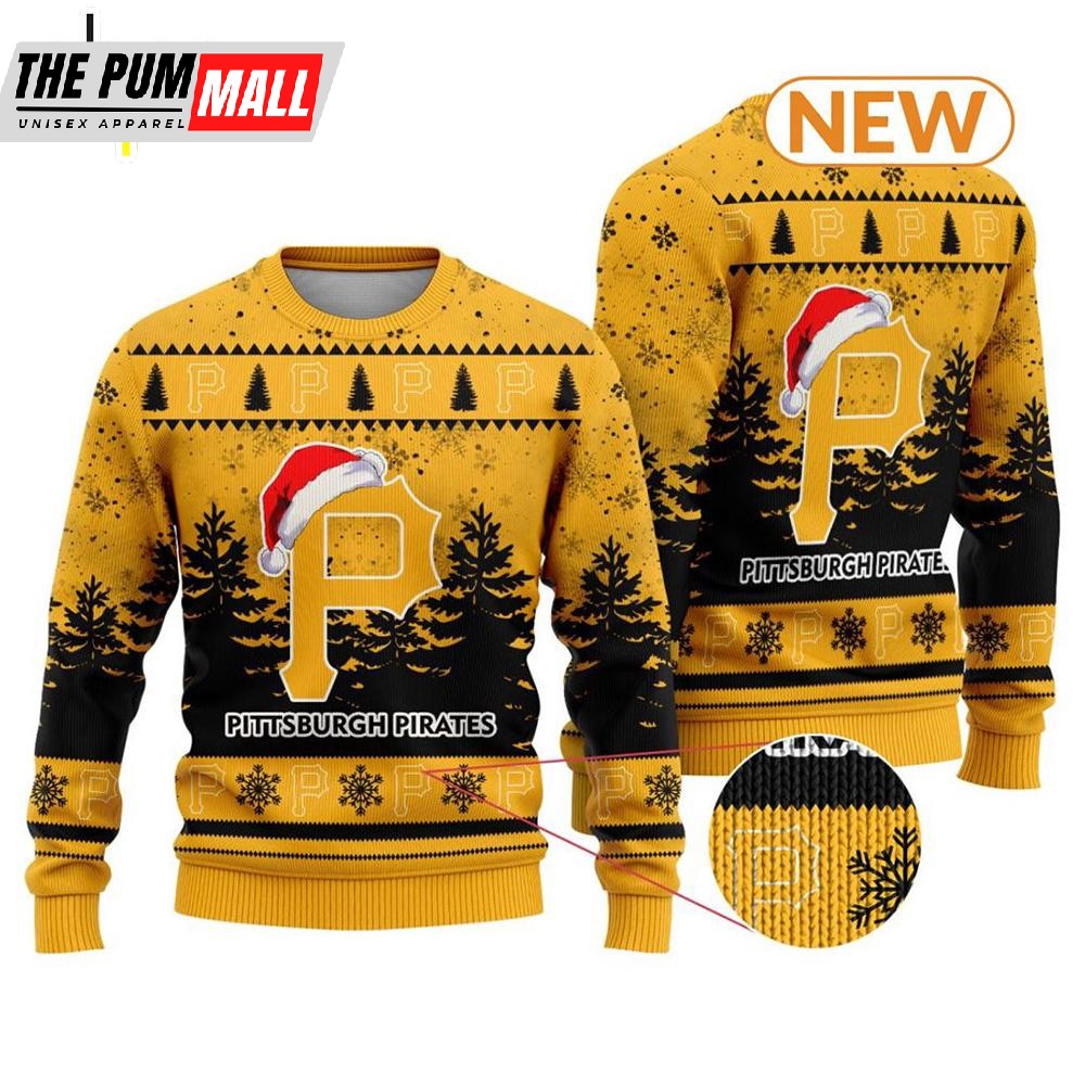 MLB Pittsburgh Pirates 2025 Ugly Christmas Sweater Shirt, Sweatshirt