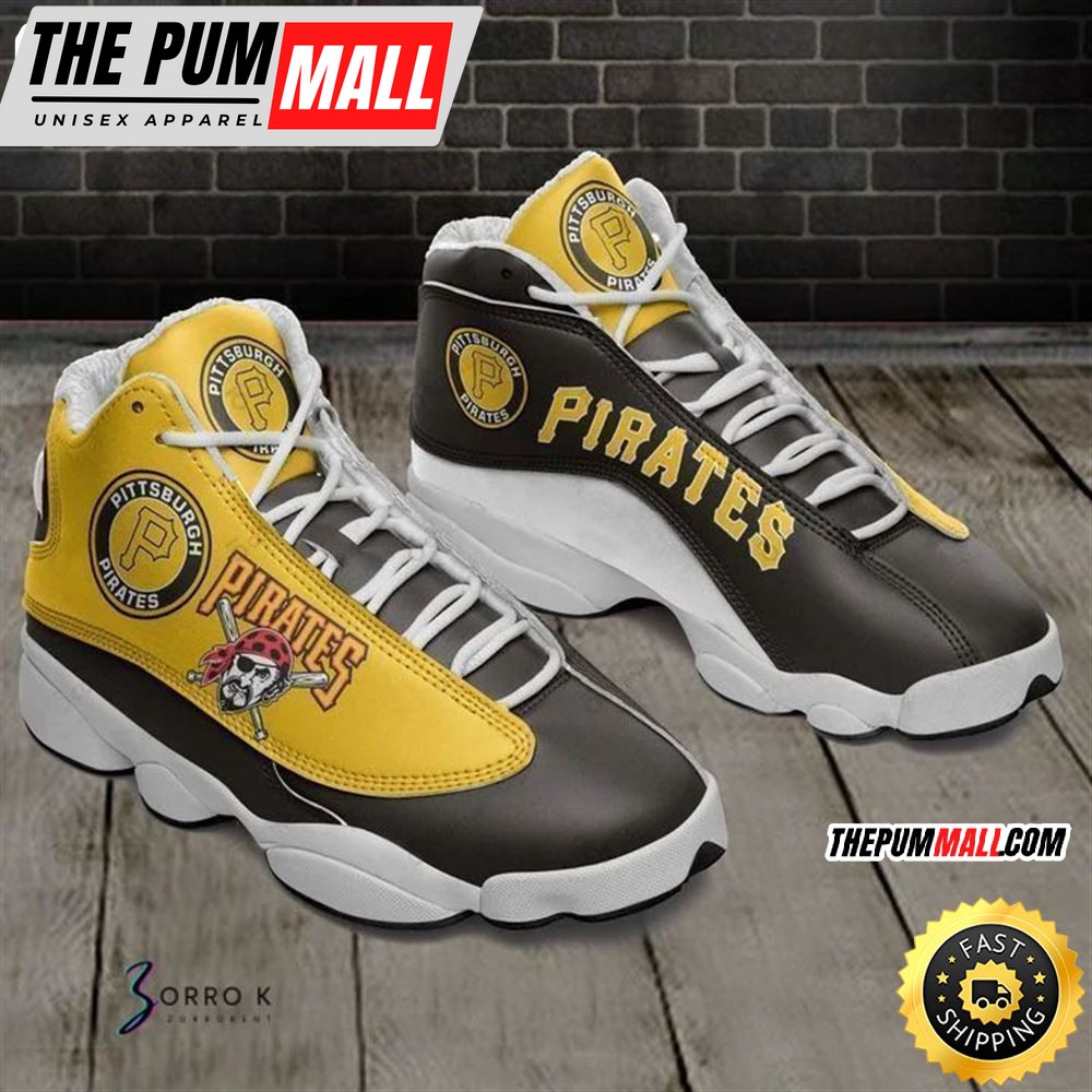 MLB Pittsburgh Pirates Air Jd 13 Shoes V1