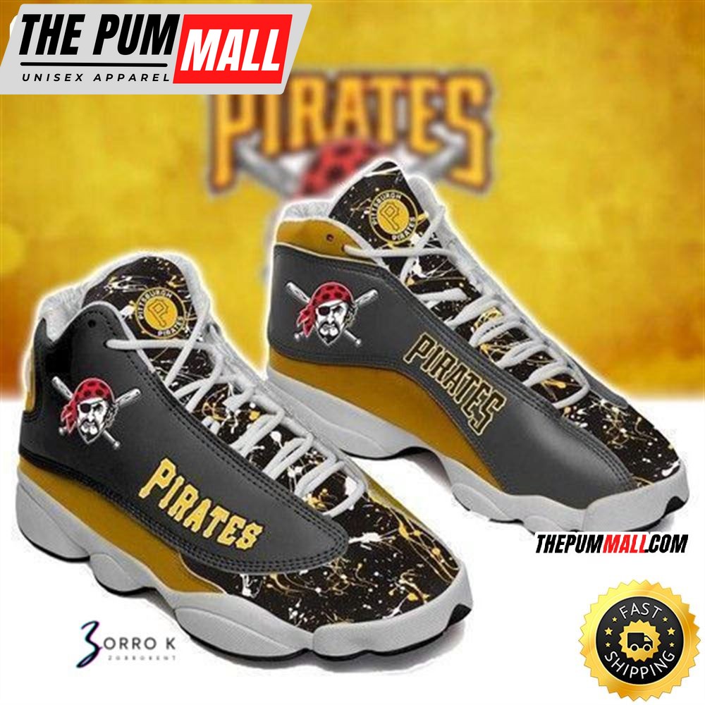MLB Pittsburgh Pirates Air Jd 13 Shoes V2