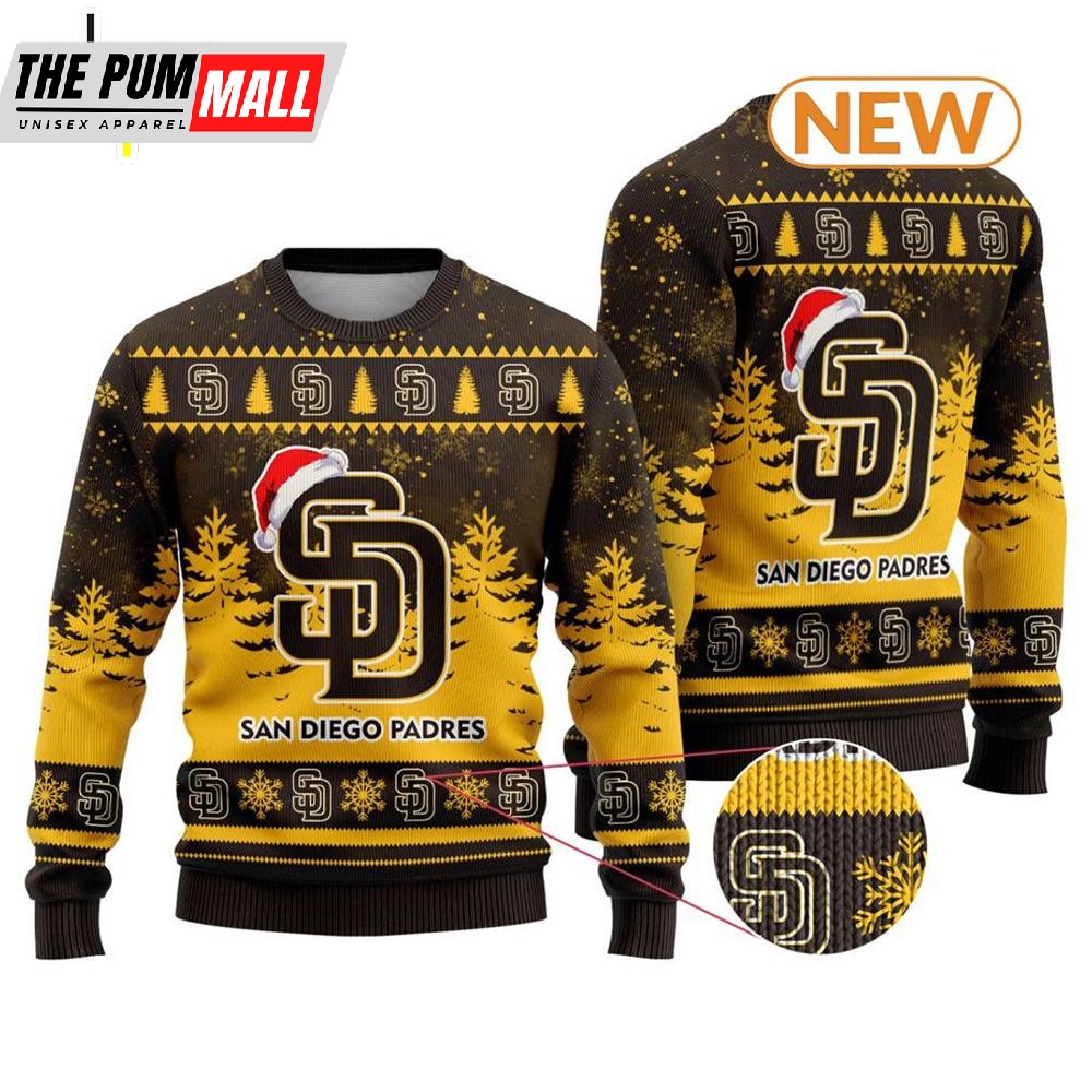 MLB San Diego Padres 2025 Ugly Christmas Sweater Shirt, Sweatshirt