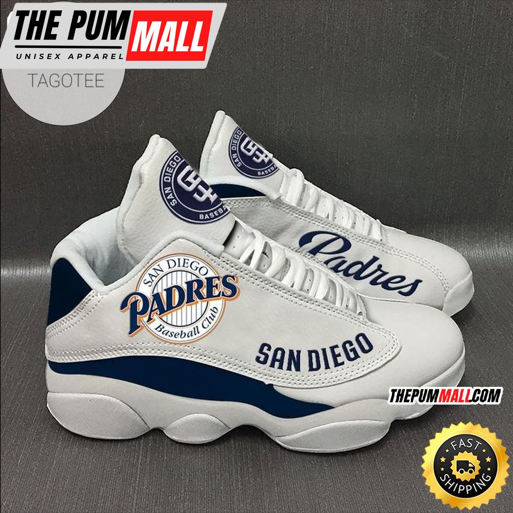 MLB San Diego Padres Air Jd 13 Shoes V1