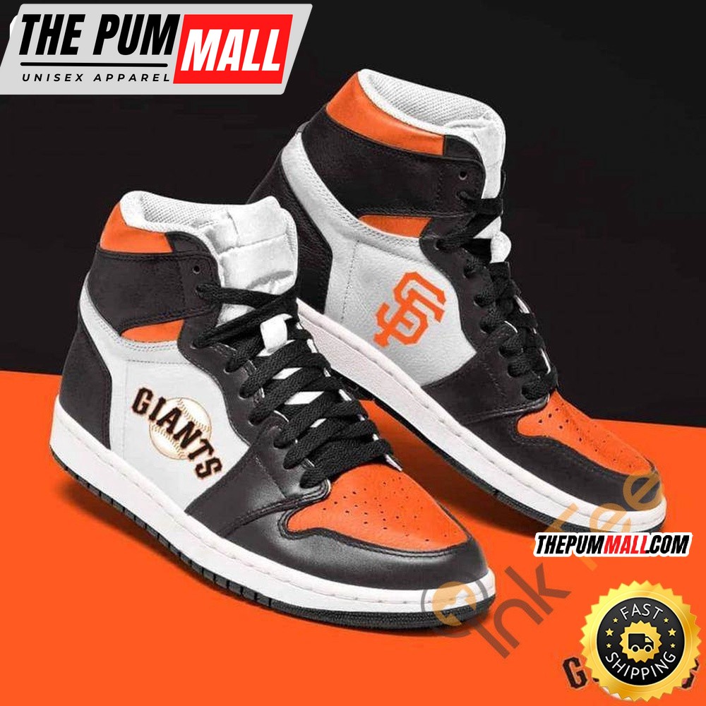 MLB San Francisco Giants Air Jd 1 High Sneakers Iconic Air Jd 1 Shoes