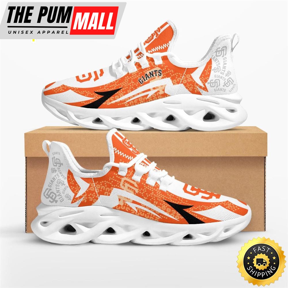MLB San Francisco Giants Symbol Geometric Pattern Max Soul Shoes