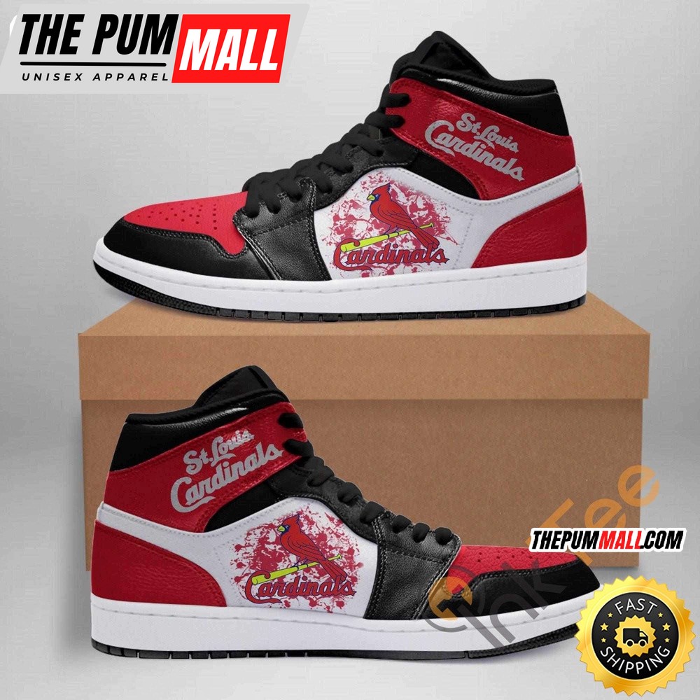 MLB St. Louis Cardinals Air Jd 1 High Sneakers Timeless Jordan 1 Kicks