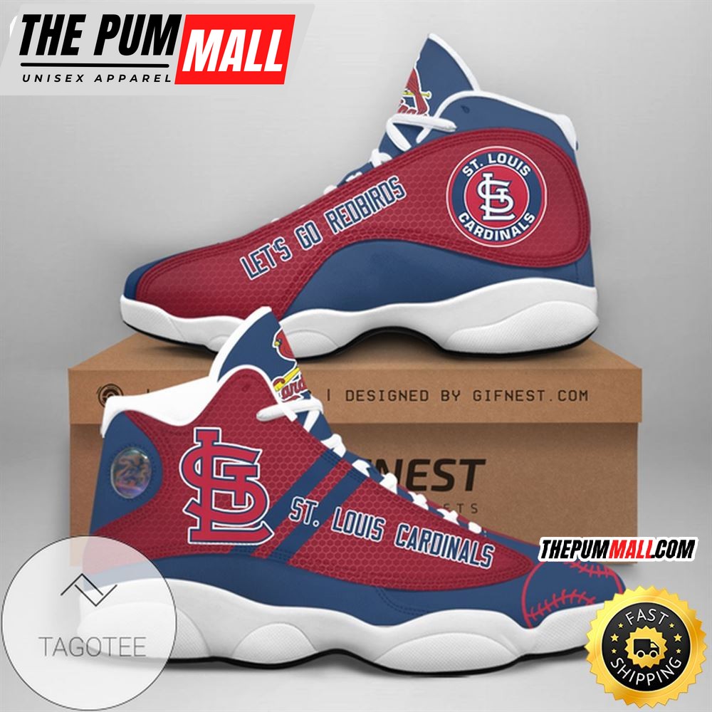 MLB St. Louis Cardinals Air Jd 13 Shoes V2
