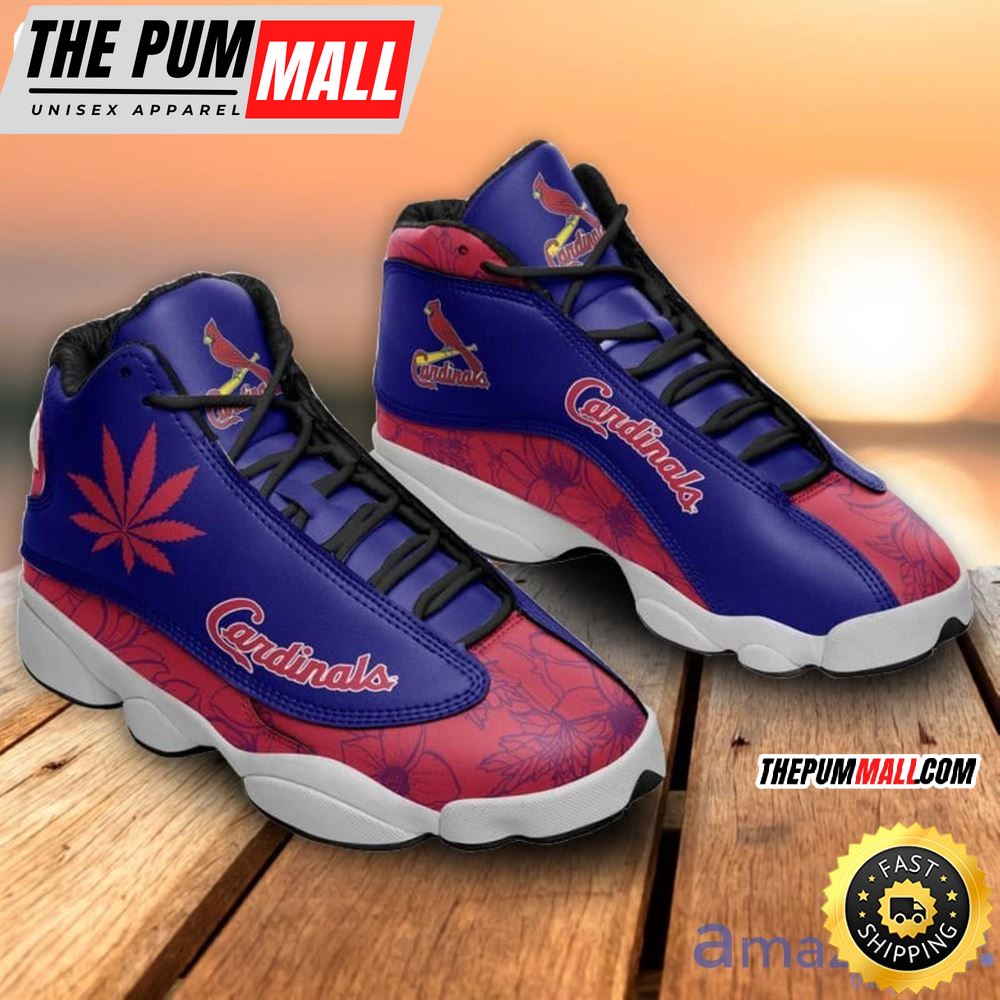 MLB St. Louis Cardinals Weed Air Jd 13 Shoes