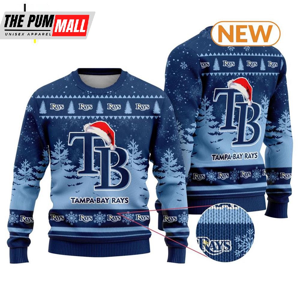 MLB Tampa Bay Rays 2025 Ugly Christmas Sweater Shirt, Sweatshirt