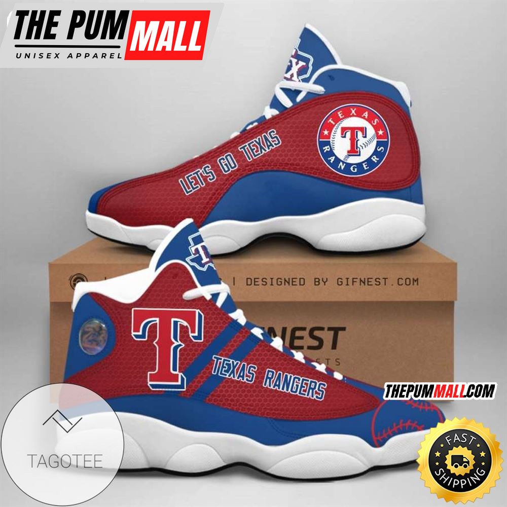 MLB Texas Rangers Air Jd 13 Shoes V2
